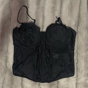 Garage Chrishell Lace Mesh Bustier